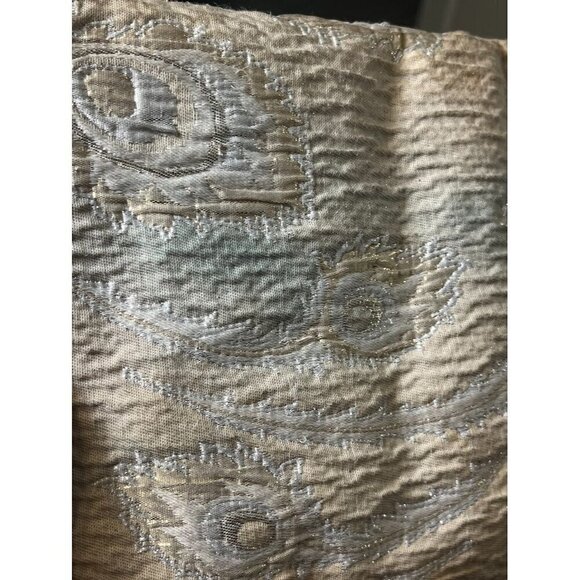 Trina Turk Purse Women 11" Metallic Floral Envelope Luxury Glam Preppy Bridal - Picture 8 of 16